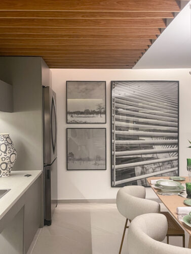 CasaCor SP 2025 - Brunete Fraccaroli - obras Emilia Brandão Carneiro - Paris Glacial