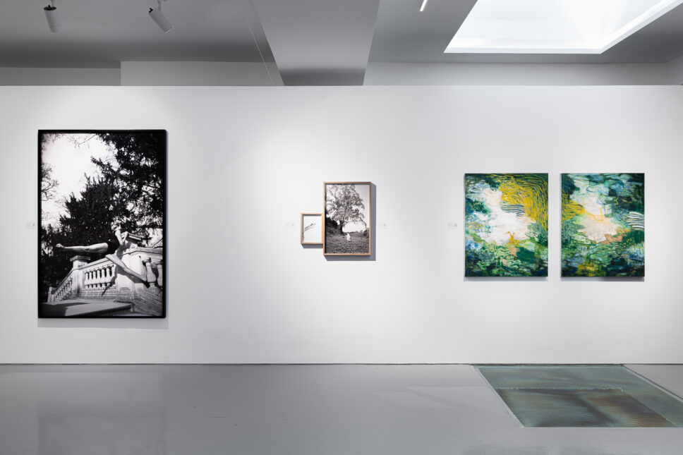 gallery wall with picture in black and white Pas de Deux photograph from Emilia Brandão Carneiro