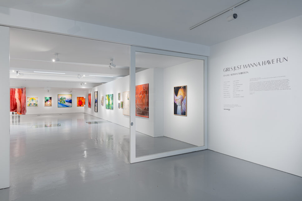 gallery walls with exhibition in Lisbon